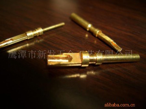 電子插孔，母端，銅針